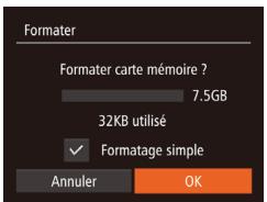CANON IXUS 150 - Formatage simple - 1