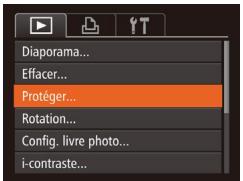 CANON IXUS 150 - Utilisation du menu - 1