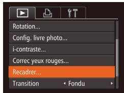 CANON IXUS 150 - Recadrage des images - 1