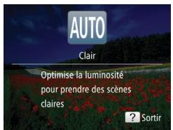CANON IXUS 150 - Accès au menu Aide - 2