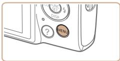 CANON IXUS 150 - Utilisation des menus - 1