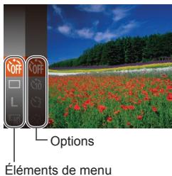 CANON IXUS 150 - Accédez au menu FUNC. - 1