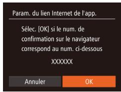 CANON POWERSHOT SX700 HS - Saisissez le code d'authentication. - 1