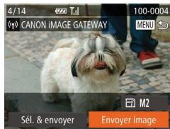 CANON POWERSHOT SX700 HS - Envoi d'images individuelles - 1
