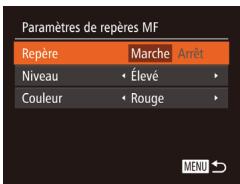 CANON POWERSHOT SX700 HS - Identification facile de la zone de mise au point (Repere MF) - 1