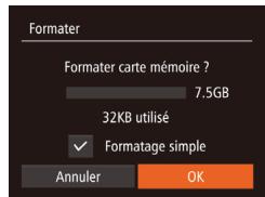 CANON POWERSHOT SX700 HS - Formatage simple - 1