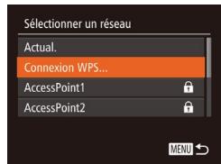 CANON POWERSHOT SX700 HS - Connexion à des points d'accès compatibles WPS - 3