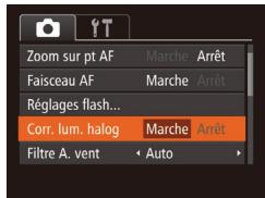 CANON POWERSHOT SX700 HS - Correction des zones verdâtres de l'image dues aux lampes au mercure - 2