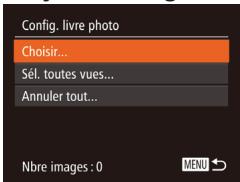 CANON POWERSHOT SX700 HS - Ajout d'images individuellement - 1