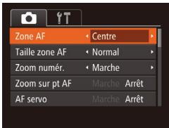 CANON POWERSHOT SX700 HS - Modification du mode Zone AF - 1