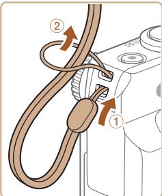 CANON POWERSHOT SX700 HS - Fixation de la dragonne - 1