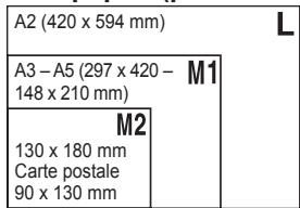 CANON POWERSHOT SX700 HS - Indications pourCHOISIR LA RÉSULTATION d'après le format de papier (pour les images 4:3) - 1
