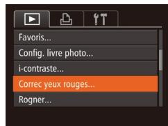 CANON POWERSHOT SX700 HS - Correction des yeux rouges - 1