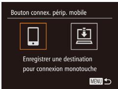 CANON POWERSHOT SX700 HS - Enregistrement d'un smartphone sur la touche <   > - 2
