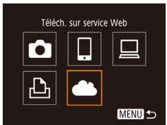 CANON IXUS 285 HS - Accédez au menu Wi-Fi. - 2