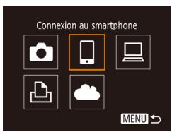 CANON IXUS 285 HS - Accedez au menu Wi-Fi. - 1