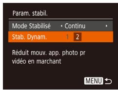 CANON IXUS 285 HS - Enregistrement video avec des sujets à la taille affichée avant l'enregistrement - 3