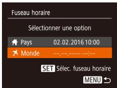CANON IXUS 285 HS - Horloge mondiale - 1