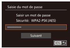 CANON POWERSHOT G7 X MARK II - Connexion aux points d'accès repertoriés - 2