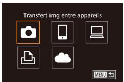 CANON POWERSHOT G7 X MARK II - Accédez au menu Wi-Fi. - 1