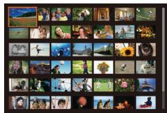 CANON POWERSHOT G7 X MARK II - Affichez les images dans un index. - 1