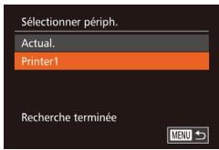 CANON POWERSHOT G7 X MARK II - Connectez l'imprimante au réseau. - 1