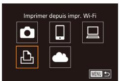 CANON POWERSHOT G7 X MARK II - Accedez au menu Wi-Fi. - 1