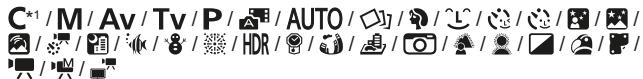 CANON POWERSHOT G7 X MARK II - Mise en page menu FUNC. (100) - 1