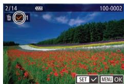 CANON POWERSHOT G7 X MARK II - Sélection individuelle des images - 1