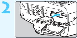 CANON 1100D - Insérez la batterie. (p.28) - 1
