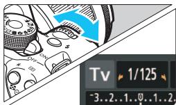 CANON EOS 1200D - Positionnez la molette de selection des modes sur < Tv> - 1