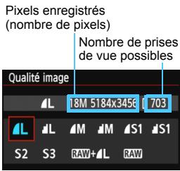 CANON EOS 1200D - Sélectionnez [Qualité image]. - 1