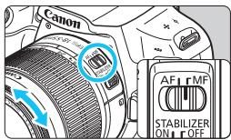 CANON EOS 1200D - MF : Mise au point manuelle - 1
