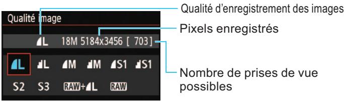 CANON EOS 1200D - Qualité d'enregistrement des images - 1