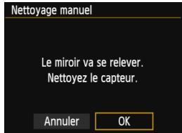 CANON EOS 1200D - MENU Nettoyage manuel du capteur\* - 2