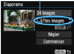 CANON EOS 1200D - MENU Diaporama (Lecture automatique) - 2