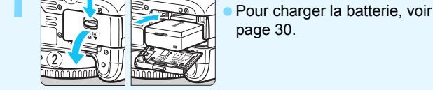 CANON EOS 1200D - Insérez la batterie (p. 32). - 1