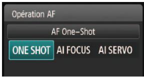 CANON EOS 1200D - AF : Fonctionnement de l'autofocus* - 2