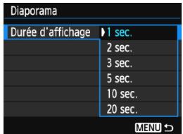 CANON EOS 1200D - Configurez [Régler] à votre guise. - 1