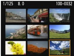 CANON EOS 1200D - Affichez l'index. - 4