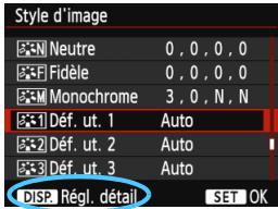 CANON EOS 1200D - Sélectionnez [Style d'image]. - 1