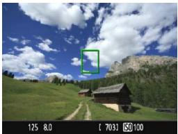 CANON EOS 1200D - Affichez l'image de Visée par l'écran sur l'écran LCD. - 1