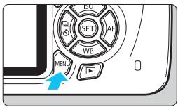 CANON EOS 1200D - MENU Réglage de la date, de l'heure et de la zone - 1