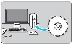CANON EOS 1200D - Téléchargement des images avec un lecteur de carte - 1