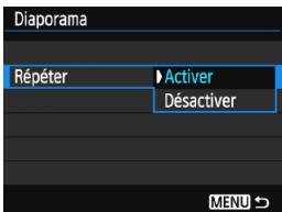 CANON EOS 1200D - Configurez [Régler] à votre guise. - 2