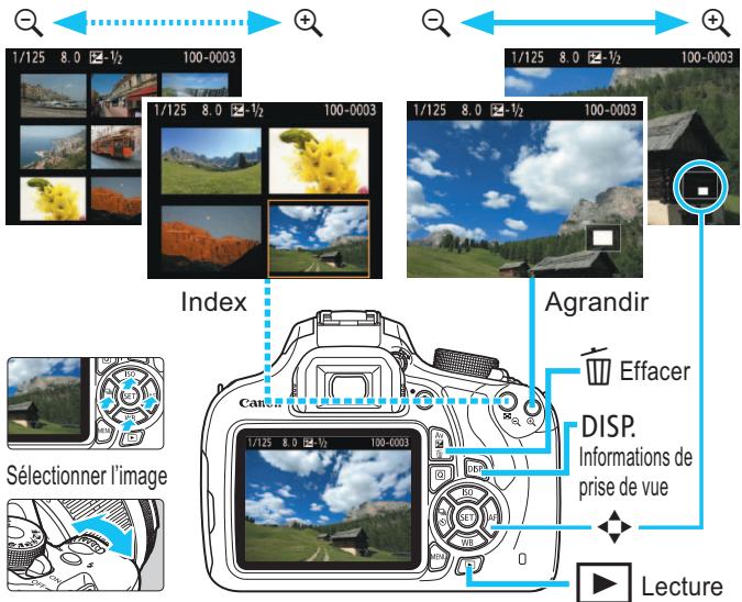CANON EOS 1200D - Lecture des images - 1