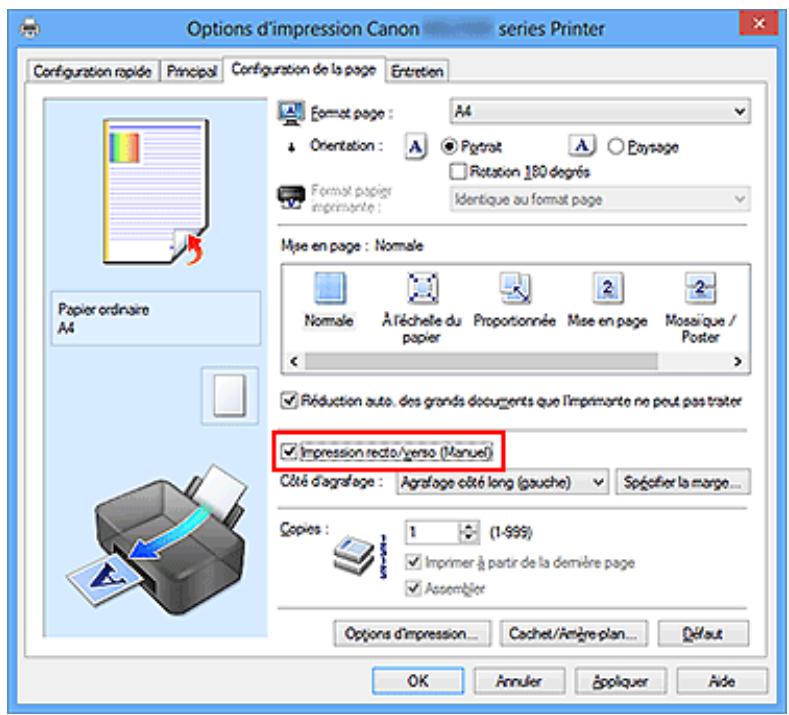 CANON PIXMA MG2550S - Impression recto/verso - 2