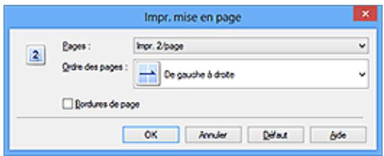 CANON PIXMA MG2550S - Impression mise en page - 3