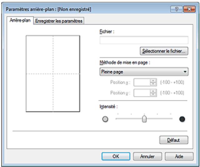 CANON MG3250 - Cliquez sur Sélectionner l'arrière-plan... - 1