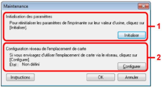 CANON MG3250 - Écran Maintenance - 1